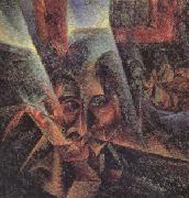 Umberto Boccioni Head Light Surroundings (nn03) oil painting reproduction